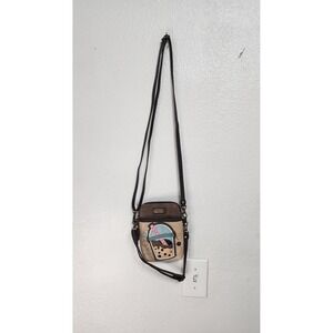 Chala Boba Tea Crossbody Bag Womens Small Brown nwt